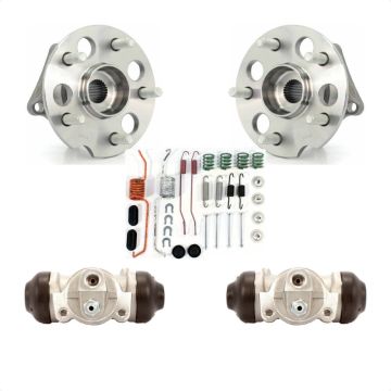 Rear Wheel Cylinders And Hardware Hub Bearing Kit For 2004-2010 Toyota Sienna AWD K7D-101803