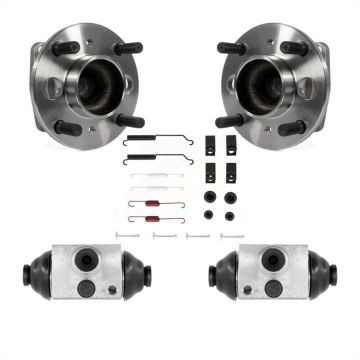 Rear Wheel Cylinders And Hardware Hub Bearing Assembly Kit For Ford Fiesta K7D-101806