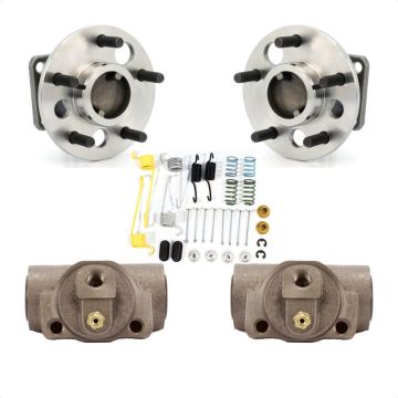 Rear Wheel Cylinders And Hardware Hub Bearing Kit For 1990 Buick LeSabre 15 16" Bore K7D-101811