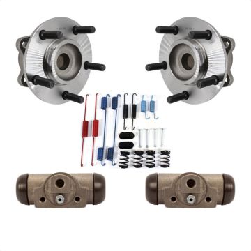 Rear Wheel Cylinders And Hardware Hub Bearing Kit For Dodge Caravan Grand Chrysler Town & K7D-101816
