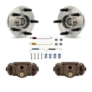 Rear Wheel Cylinders And Hardware Hub Bearing Assembly Kit For Ford Taurus Mercury Sable K7D-101819
