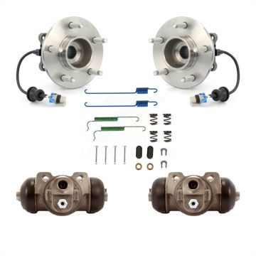 Rear Wheel Cylinders & Hardware Hub Bearing Kit For Chevrolet Equinox Saturn Vue Pontiac K7D-101821