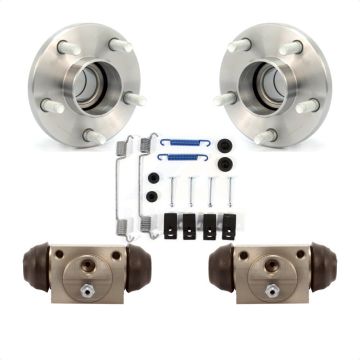 Rear Wheel Cylinders And Hardware Hub Bearing Kit For 2010-2013 Ford Transit Connect K7D-101822