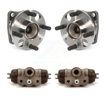 Rear Wheel Cylinders And Hub Bearing Assembly Kit For 2011-2014 Mazda 2 K7D-101850