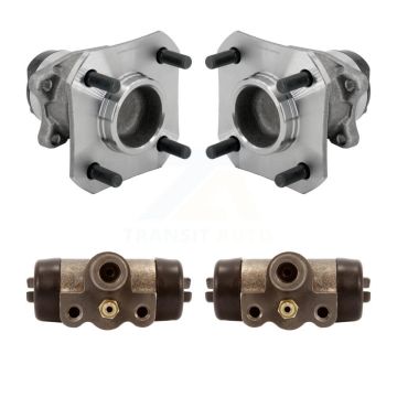 Rear Wheel Cylinders And Hub Bearing Assembly Kit For 2009-2014 Nissan Cube K7D-101851