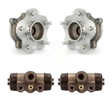 Rear Wheel Cylinders And Hub Bearing Assembly Kit For 2007-2012 Nissan Sentra 2.5L K7D-101861