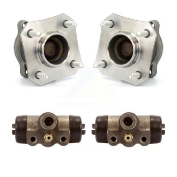 Rear Wheel Cylinders And Hub Bearing Kit For 2007-2012 Nissan Sentra 2.0L with Non-ABS K7D-101862