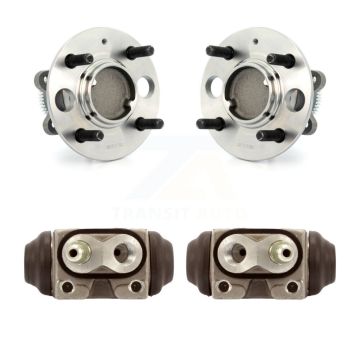 Rear Wheel Cylinders & Hub Bearing Kit For Hyundai Sonata Kia Optima Magentis 4-Wheel ABS K7D-101867