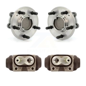 Rear Wheel Cylinders Hub Bearing Kit For 2006 Kia Magentis 4-Wheel ABS With 5 Lug Wheels K7D-101869