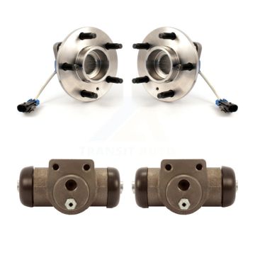 Rear Wheel Cylinders Hub Bearing Kit For Pontiac Montana Chevrolet Venture Oldsmobile AWD K7D-101872