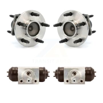 Rear Wheel Cylinders And Hub Bearing Kit For Chevrolet Cobalt Pontiac G5 Saturn Ion HHR K7D-101878
