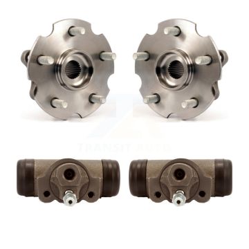 Rear Wheel Cylinders And Hub Bearing Assembly Kit For 2006 Toyota RAV4 AWD 4WD K7D-101885