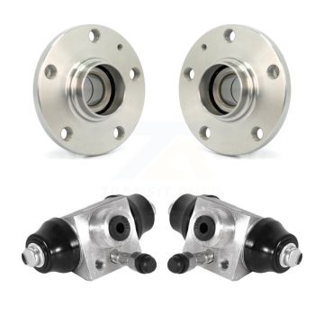 Rear Wheel Cylinders And Hub Bearing Assembly Kit For Volkswagen Jetta Beetle K7D-101887