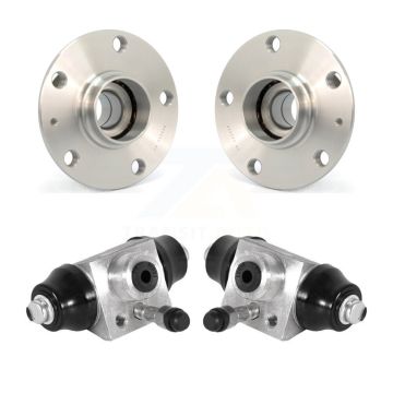 Rear Wheel Cylinders And Hub Bearing Assembly Kit For Volkswagen Jetta Beetle K7D-101888