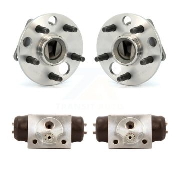 Rear Wheel Cylinders And Hub Bearing Kit For Pontiac Sunfire Chevrolet Cavalier Non-ABS K7D-101892