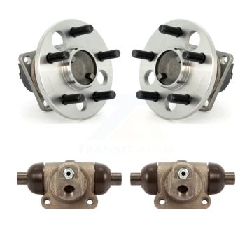 Rear Wheel Cylinders And Hub Bearing Kit For Chevrolet Cavalier Pontiac Sunfire Grand Am K7D-101893