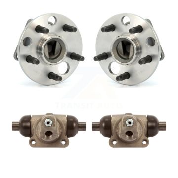 Rear Wheel Cylinders & Hub Bearing Kit For Chevrolet Cavalier Pontiac Buick Oldsmobile Am K7D-101894