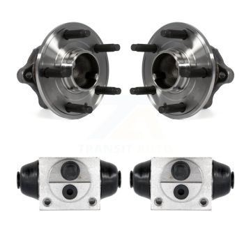 Rear Wheel Cylinders And Hub Bearing Assembly Kit For 2012-2015 Chevrolet Sonic K7D-101899