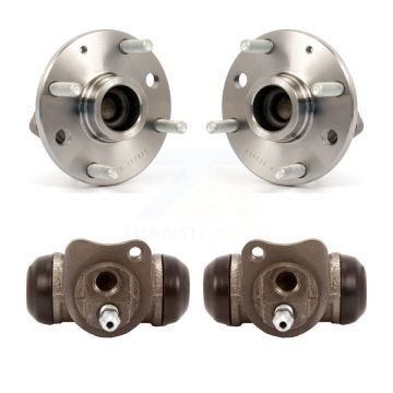 Rear Wheel Cylinders And Hub Bearing Assembly Kit For 2004-2007 Chevrolet Optra Non-ABS K7D-101917