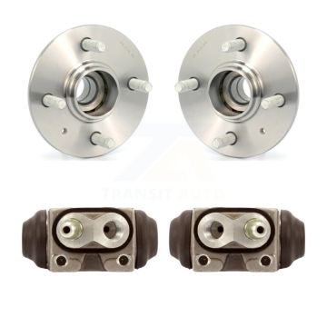 Rear Wheel Cylinders And Hub Bearing Assembly Kit For 2000-2002 Hyundai Accent K7D-101919