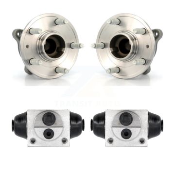 Rear Wheel Cylinders And Hub Bearing Assembly Kit For 2011-2012 Chevrolet Cruze K7D-101924