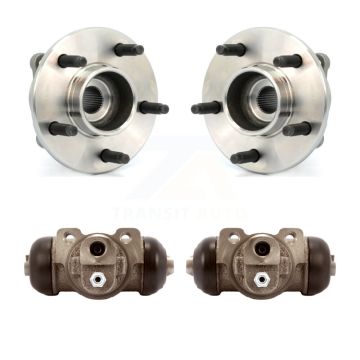 Rear Wheel Cylinders And Hub Bearing Kit For Saturn Vue Pontiac Torrent Chevrolet Equinox K7D-101942