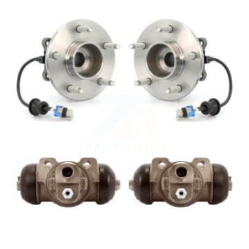 Rear Wheel Cylinders And Hub Bearing Kit For Chevrolet Equinox Saturn Vue Pontiac Torrent K7D-101943