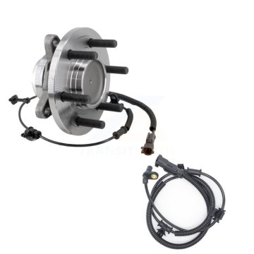 Front Wheel Hub Bearing Extra ABS Sensor Kit For Ford F-150 Expedition Lincoln Navigator K7S-100051