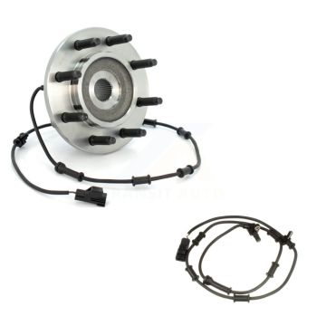 Front Wheel Hub Bearing And Extra ABS Sensor Kit For Dodge Ram 2500 3500 with Harness K7S-100115