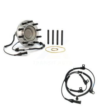 Front Wheel Hub Bearing And Extra ABS Sensor Kit For Ford F-550 Super Duty F-450 4 X 2 K7S-100146