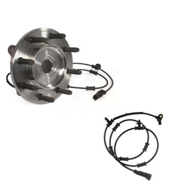 Front Wheel Hub Bearing And Extra ABS Sensor Kit For Ram 2500 3500 with Harness K7S-100192