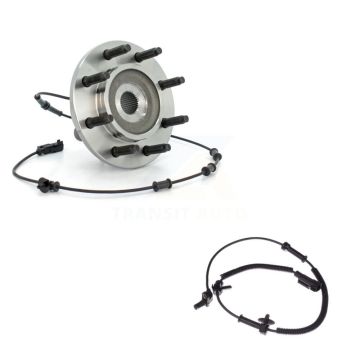 Front Wheel Hub Bearing & Extra Sensor Kit For 2007 Dodge Ram 1500 4WD With 8 Lug Wheels K7S-100199