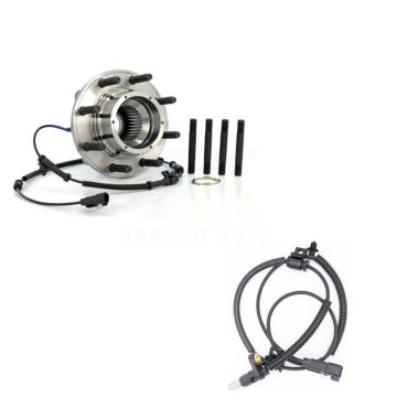 Front Wheel Hub Bearing And Extra ABS Sensor Kit For Ford F-250 Super Duty K7S-100211