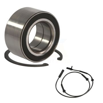Front Wheel Bearing & Sensor Kit For 2010-2012 BMW X3 3.0L with 4-Wheel ABS Harness K7S-100253