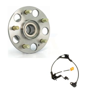 Rear Wheel Hub Bearing Sensor Kit For 02-06 Acura RSX 2.0L with 4-Wheel ABS Harness K7S-100764