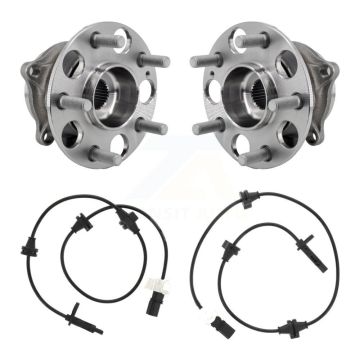 Rear Wheel Hub Bearing & Sensor Kit For 14-16 Acura MDX SH-AWD with AWD 3.5L 4-Wheel ABS K7S-101004