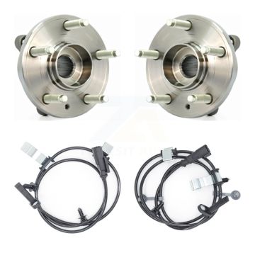 Rear Wheel Hub Bearing & Sensor Kit For Ford Edge Lincoln MKX To 12/13/2010 with Harness K7S-101041