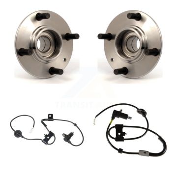 Rear Wheel Hub Bearing And ABS Sensor Kit For 2005 Kia Spectra Non-ABS with Harness K7S-101076