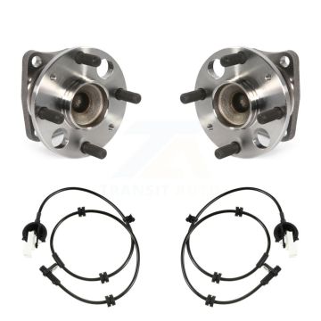 Rear Wheel Hub Bearing & Sensor Kit For 11-14 Mazda 2 1.5L with 4-Wheel ABS Harness K7S-101326