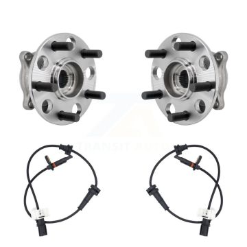 Rear Wheel Hub Bearing ABS Sensor Kit For Acura TL AWD with 3.7L 4-Wheel Harness K7S-101359