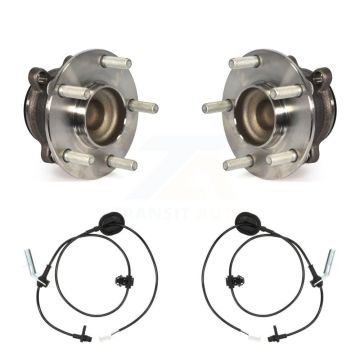 Rear Wheel Hub Bearing & Sensor Kit For 14-17 Mazda 6 2.5L with 4-Wheel ABS Harness K7S-101472