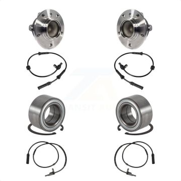Front Rear Wheel Bearing And ABS Sensor Kit For BMW 328i 320i M235i M240i 228i 230i 328d K7S-101725