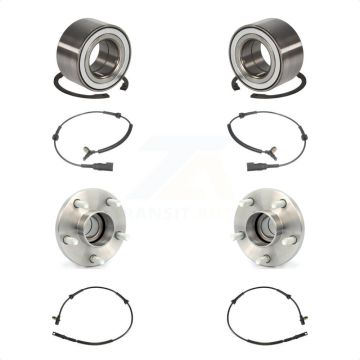 Front Rear Wheel Bearing And ABS Sensor Kit For Ford Transit Connect K7S-101751