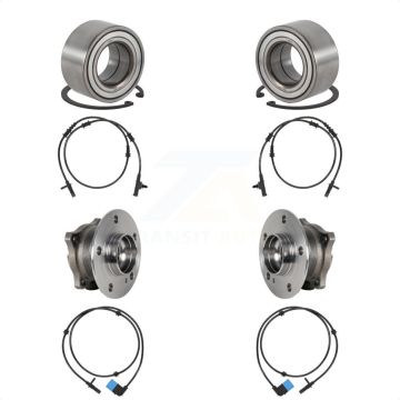 Front Rear Wheel Bearing & ABS Sensor Kit For Mercedes-Benz GLA250 CLA250 CLA45 AMG GLA45 K7S-101753