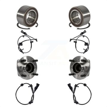 Front Rear Wheel Bearing And ABS Sensor Kit For Ford Fiesta 1.6L with 4-Wheel K7S-101765