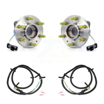 Front Wheel Hub Bearing And Extra ABS Sensor Kit For 2004-2009 Cadillac SRX AWD K7S-101792