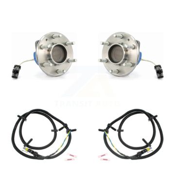 Front Wheel Hub Bearing And Extra ABS Sensor Kit For Cadillac CTS SRX STS K7S-101793