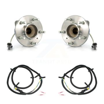 Front Wheel Hub Bearing And Extra ABS Sensor Kit For Cadillac CTS STS K7S-101795