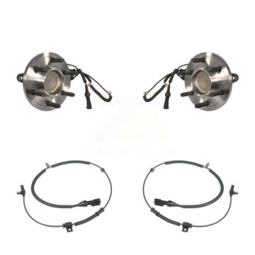 Front Wheel Hub Bearing & Extra ABS Sensor Kit For 2010 Ford Expedition Lincoln Navigator K7S-101797