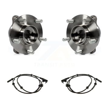 Front Wheel Hub Bearing And ABS Sensor Kit For INFINITI G35 G37 G25 Q60 Q40 with Harness K7S-101810